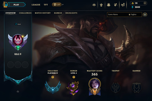 League legends account euw - league, of