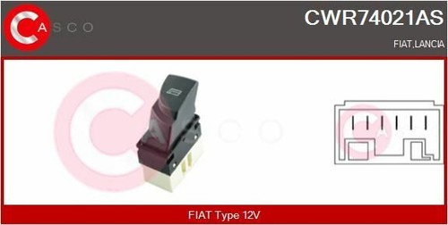 Fensterheberschalter für fiat - fensterheberschalter,