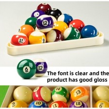 Billardkugeln Billard Billardball Set hochglanzpoliert Ø57.2mm Pool Kugel Satz