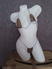 Kokos Bikini Sexy Dessous gogo Sommerkleid Clubware Nachtwäsche swingerclub hot