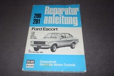 Reparaturanleitung Reparaturhandbuch Ford Escort '75 MK II 1975 - 1980 sehr gut