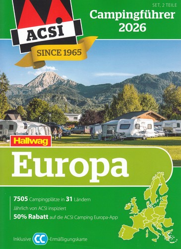 Acsi campingführer europa - acsi,