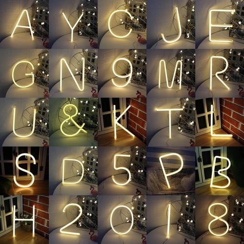 Led neon buchstabe - led,