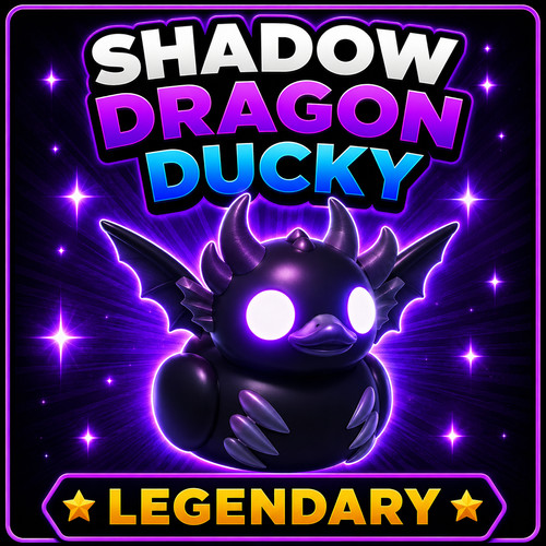 Shadow dragon ducky - dragon,