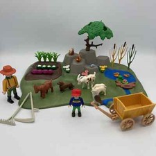 Playmobil 3124 Gemüsegarten mit Zubehör Beet Bauernhof Bollerwagen - Gebraucht