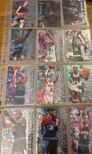NBA Sammelkarten Lot, 12x 1996-97 Fleer Metal