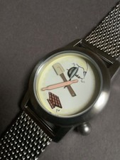 ART DESIGN KONDITOR BÄCKER CHOCOLATIER ARMBANDUHR EDITION RARITÄT NOMEAKTEO