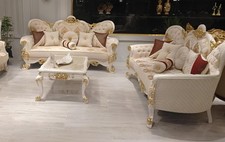 Luxus Sofagarnitur 3+3 Sitzer