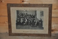 Altes Gerahmtes Bild Kaiserreich Millitär-Reit-Institut Hannover 1908,Antik