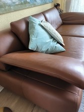 MÜLHEIM, Ledersofa 2-Sitzer