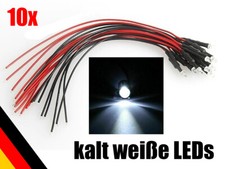 Stk led 3mm kalt - led,