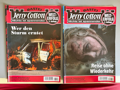Bastei jerry cotton konvolut - bastei,