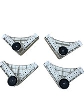 Waschmaschinenunterlage DEWEL 500 kg 43 - 57 cm