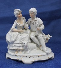 Porzellanfigur Mann und Frau
