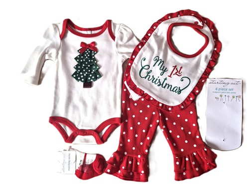Weihnachten baby mädchen set - mädchen,