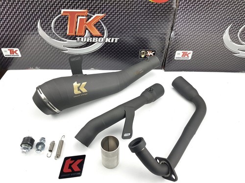 Turbo kit edelstahl black - turbo,