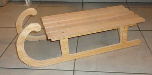 Holzschlitten schlitten - holzschlitten,,