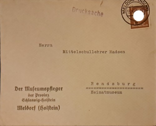 Tüte umschlag aus - 08/01,