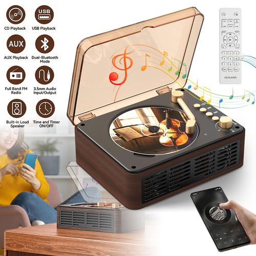 Player bluetooth retro - cd,