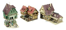 H0 Faller / Kibri / Vollmer / ... Fachw. Hotel + Getränkeh. Gasthof Blumenladen