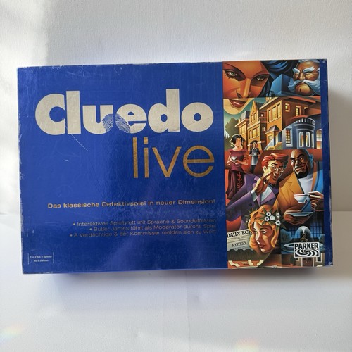 Cluedo live brettspiel mit - cluedo,