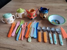 Kinderbesteck, Tassen, Becher