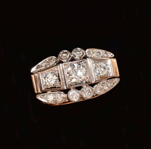 Art deco 60ct diamant - art,