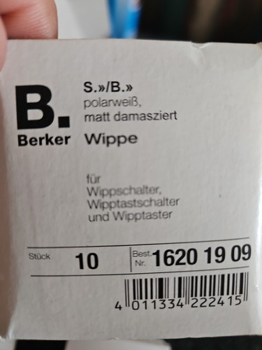 Berker wippe pws matt 16201909 - berker,