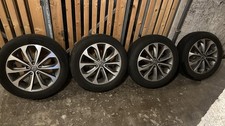 4x 18 Zoll Alu Kompletträder Original Nissan Qashqai / X-Trail 215/55 R18