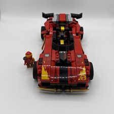 LEGO® Ninjago 71737 X-1 Ninja Supercar + Ninja Kai Figur Ungeprüft Unvollständig