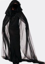 Ulalaza Halloween Frauen Kostüm Schwarze Fledermaus, Gefallener Engel Hexenkleid