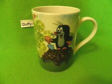 Henkelbecher Krtek  Maulwurf beim Maulwurfhügel bauen 10,5 cm von Thun 