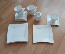 Kaffee  Geschirr in weiß