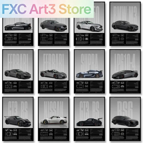 Frameless black white famous - &,