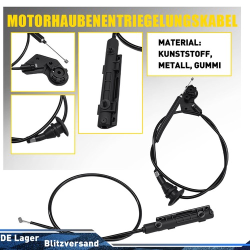 Seilzug bowdenzug motorhaube - seilzug,