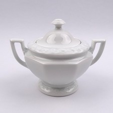 Philipp Rosenthal Selb Maria weiss Zuckerdose 500 ml antik 1920 Porzellan