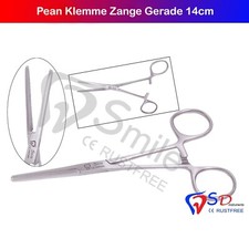 Pean Klemme Zange 14cm Gerade
