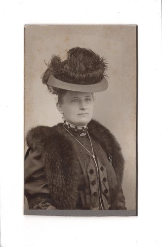 Cdv foto damenportrait - damenportrait,