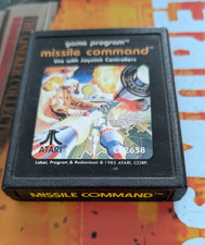 Missile Command Atari VCS 2600 (Modul) (1982) works classic-game CX2638 8-bit