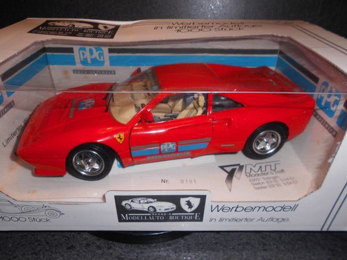 Burago ferrari gto 1984 rot - gto,