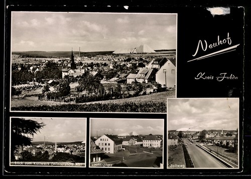 Neuhof fulda blick zum - ak,