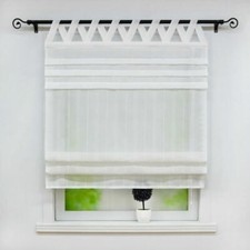 Raffrollo mit Schlaufen