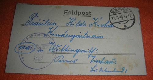 Feldpost sagan zagan - sagan,