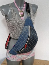 Upcycling ♻️? Bauchtasche Crossbag XL handmade Unikat?? Karostepp