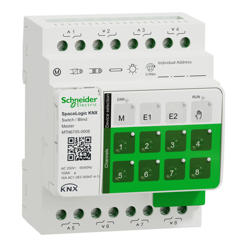 Knx jalousieaktor fach 16a - knx, 8-fach