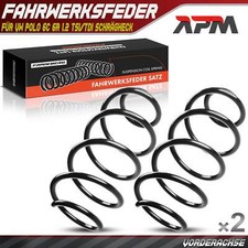 2x Federn Fahrwerksfeder Vorne