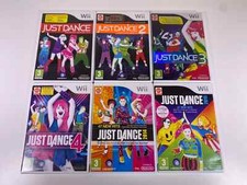 Just Dance Spiele Konvolut x 6 Nintendo Wii Spiele - komplett PAL getestet funktioniert sehr guter Zustand