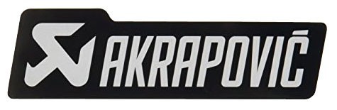 Akrapovic aufkleber 135 - aufkleber, mm