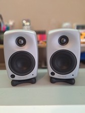 GENELEC 8020A Silber Metallic - Überwachungssystem Lautsprecher - Paar