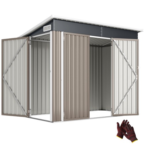 Metall gerätehaus m - metall, 2,68